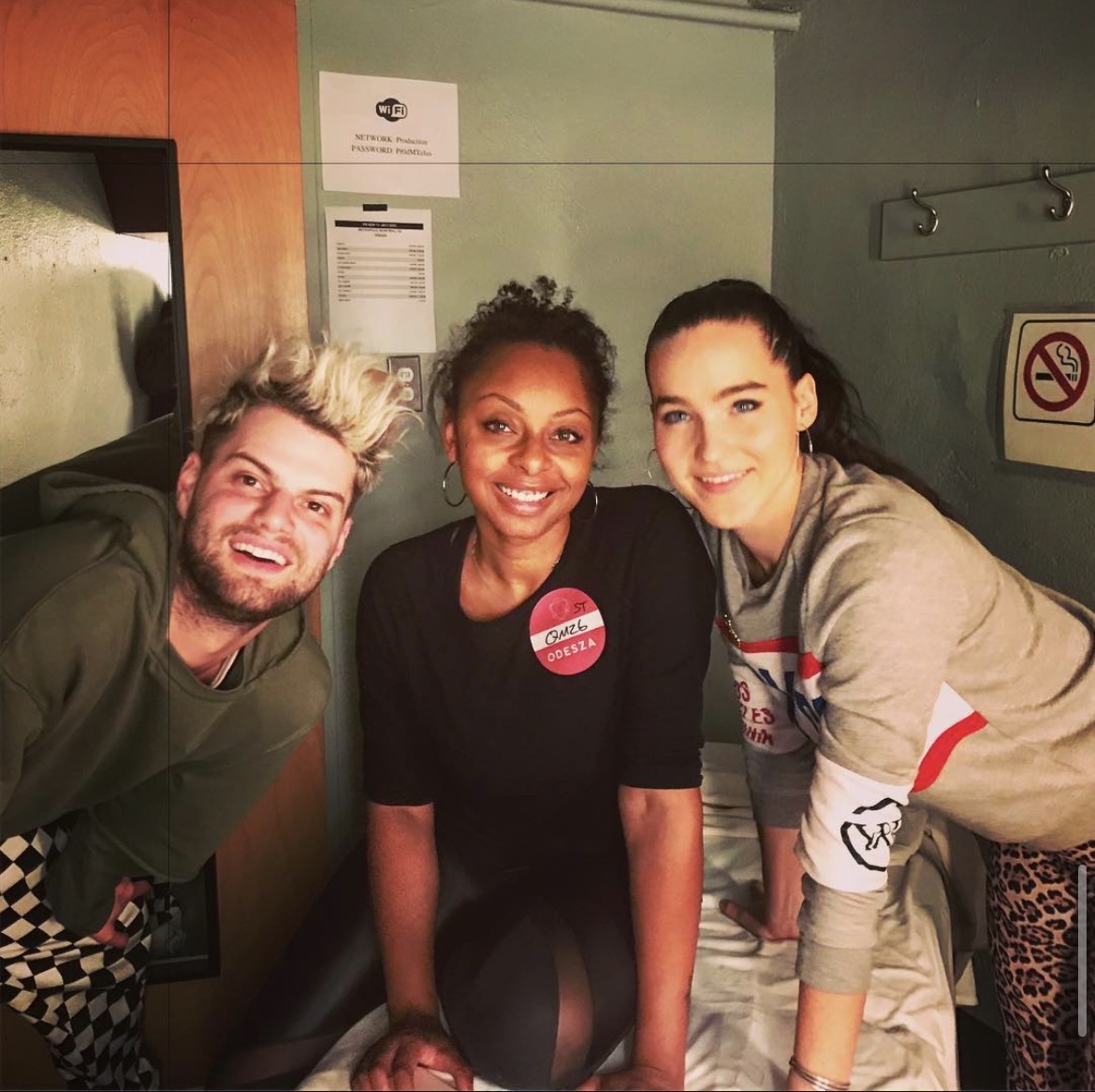 Backstage with Sofi Tukker
